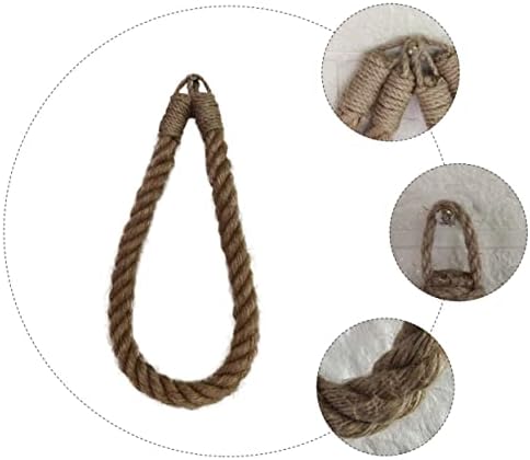 Rope Hanging Toilet Paper Holder Durable Storage Rack for Bathroom