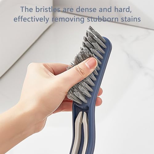 Puisa Hard Bristle Crevice Cleaning Brush - Multi-Purpose Gap Tool