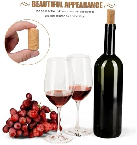 250 Pcs VINTORKY Cork Wine Bottle Stopper Set