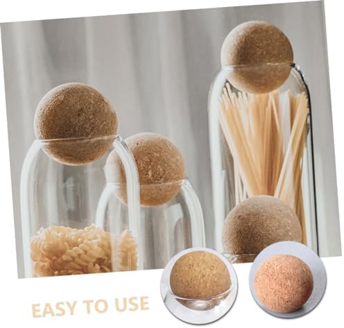 BRIGHTFUFU Reusable Wine Aerator Stopper Set