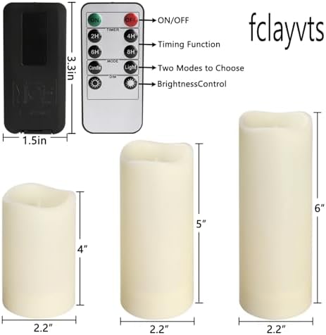 24-Pack LED Flameless Candles with Remote Control 1