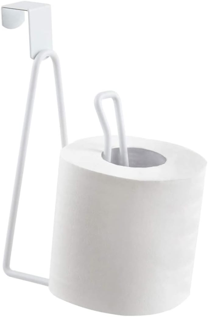 Wedhapy Toilet Roll Holder Over Tank - White