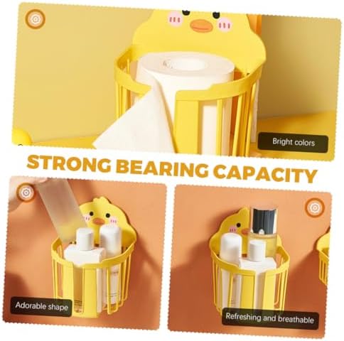 2Pcs Wall Mounted Toilet Paper Holders Decorative