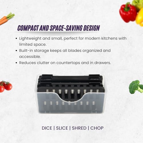 Silverdome 14-Piece Vegetable Chopper Set
