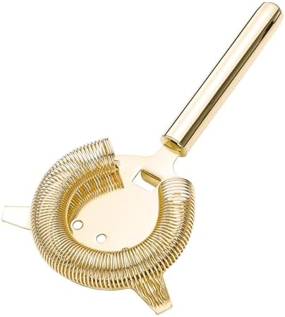 YUHWYI Bent Handle Cocktail Strainer - 4 Colors