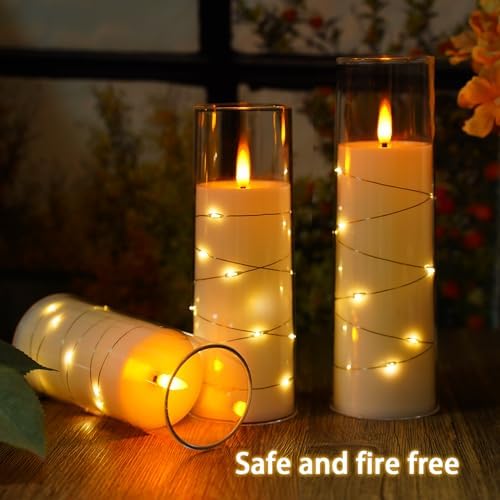 Nimiko Flameless LED Candles with Remote Control