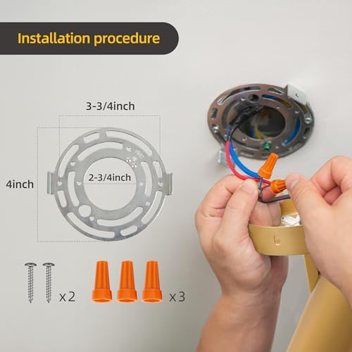 Aisilan 21W Gold LED Track Lighting with Rotating Heads