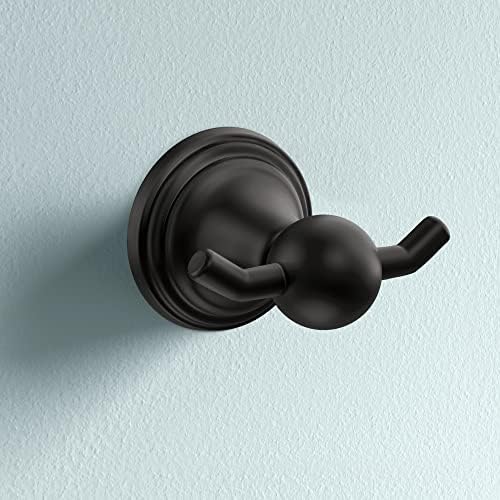 Moen Preston Double Robe Hook Matte Black