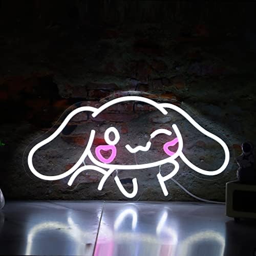 SHINEMYWAY Cinnamoroll Neon Sign USB Powered Wall Art