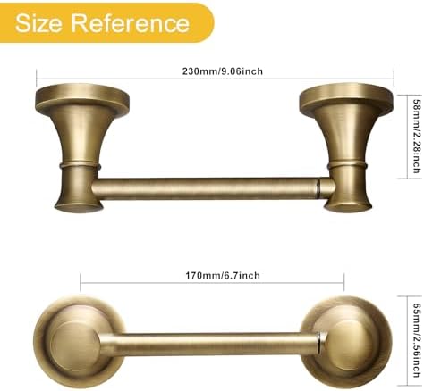 BESy Wall Mounted Toilet Paper Holder Stainless Steel