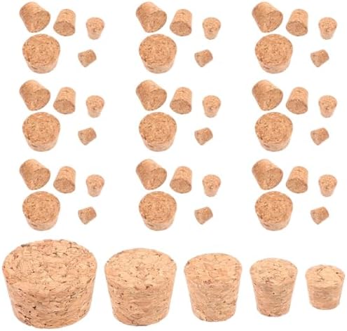 LABRIMP 50pcs Reusable Wine Stopper Sealer System
