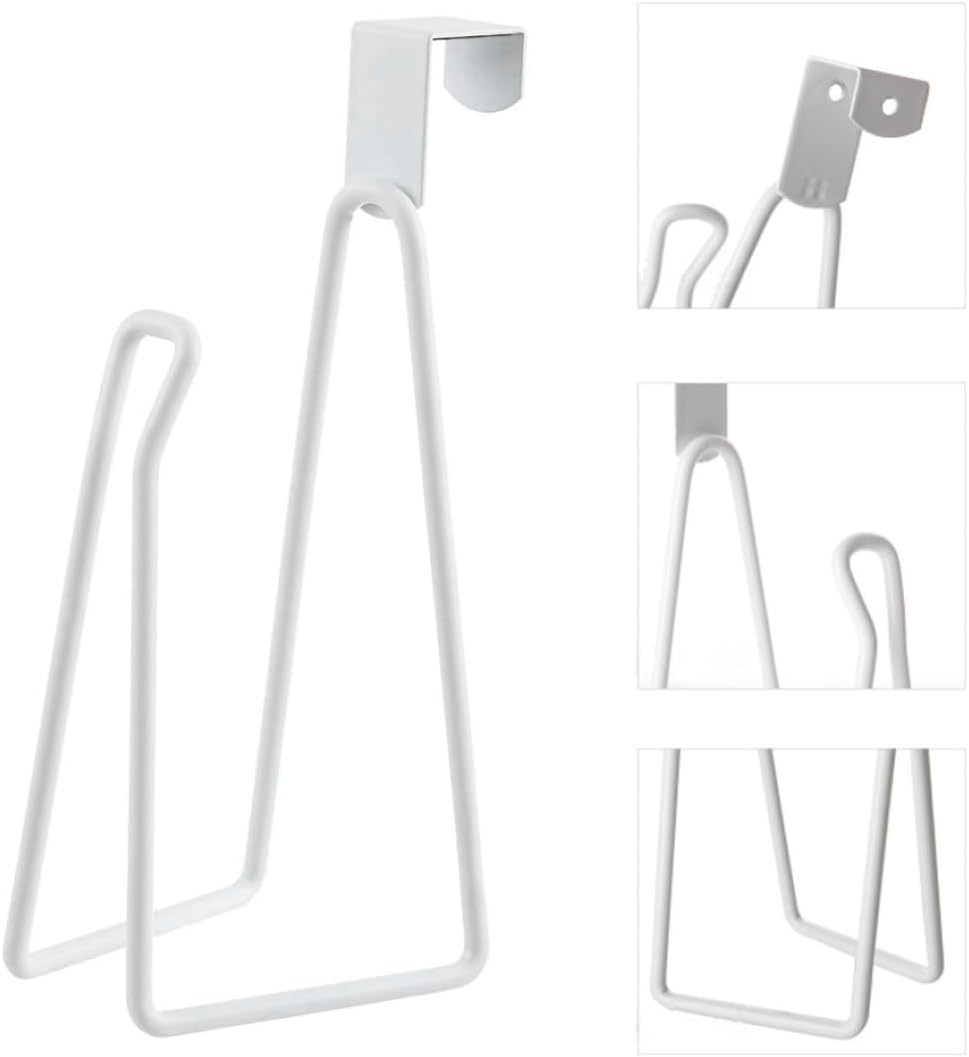 Wedhapy Toilet Paper Holder Over The Tank - White