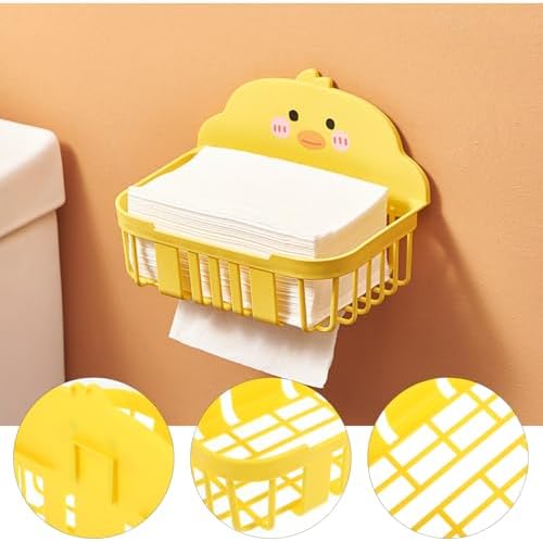 Lurrose 2Pcs Wall Mount Toilet Paper Holders with Adorable Design