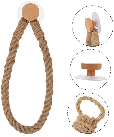 KONTONTY 1Pc Rope Toilet Paper Holder Space Saving 1