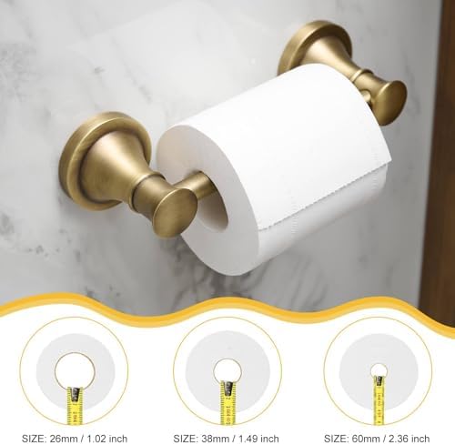 BESy Wall Mounted Toilet Paper Holder Stainless Steel