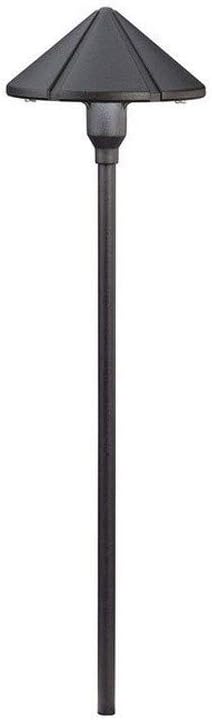 Kichler Textured Black Cone Path Light 1