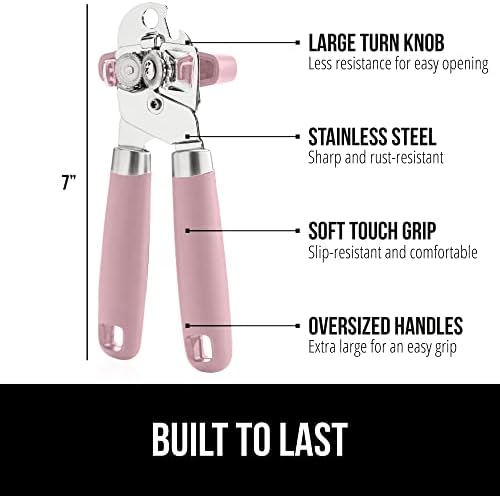 GORILLA GRIP Pink Heavy Duty Can Opener