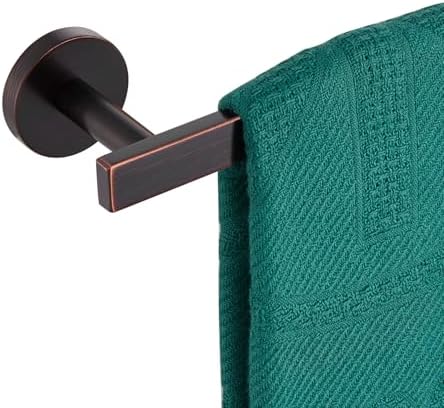 16 Inch Modern Towel Bar Oil Rubbed Bronze