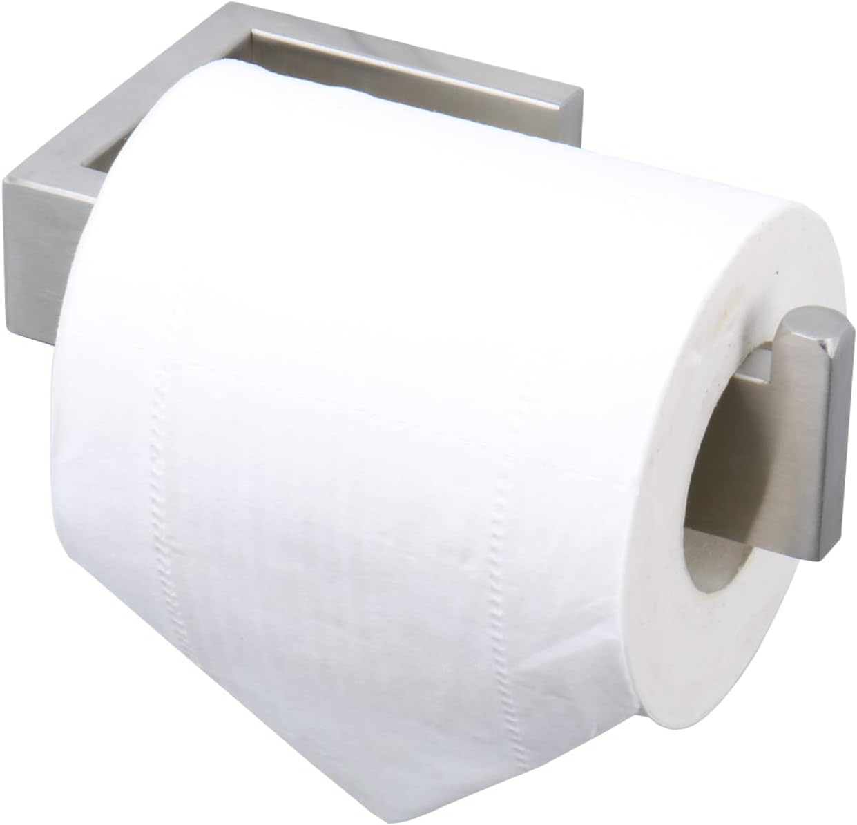 TocTen Toilet Paper Holder - Wall Mounted Stainless Steel Big Roll Compatible