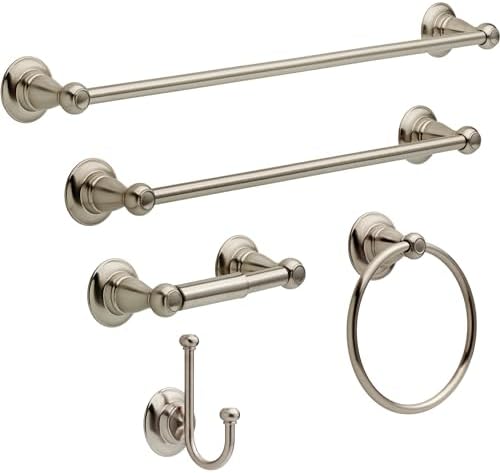 Delta Porter Hand Towel Holder Brushed Nickel 1