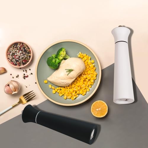 ManGotree Wooden Salt Pepper Mill Set