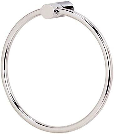 Alno A7040-PN Modern Towel Ring Polished Nickel 6 Inch