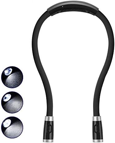 Betensh Rechargeable Book Light for Travel and Reading
