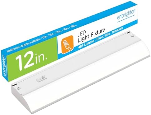 Enbrighten 12 Inch Front Phase LED Under Cabinet Light