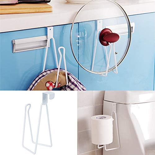 Sunyoshine Metal Over The Tank Toilet Paper Holder - White 1