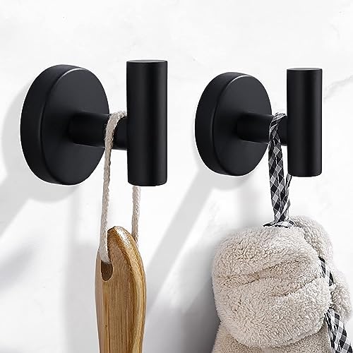 581016pcs Matte Black Bathroom Hardware Set