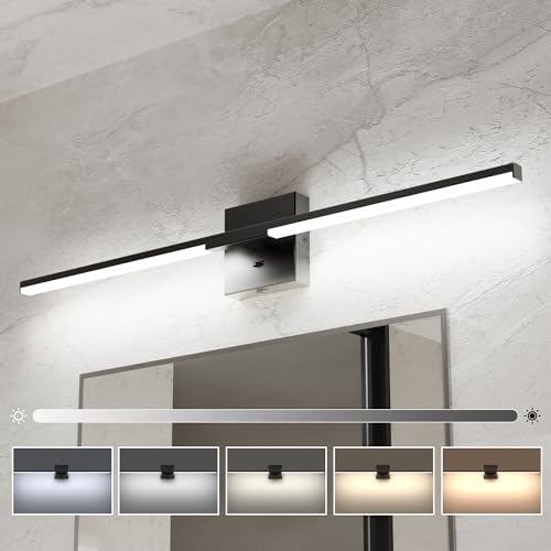 Ensenior 32 Inch Dimmable Bathroom Vanity Light with 5CCT