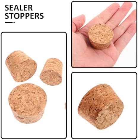 LABRIMP 50pcs Reusable Wine Stopper Sealer System