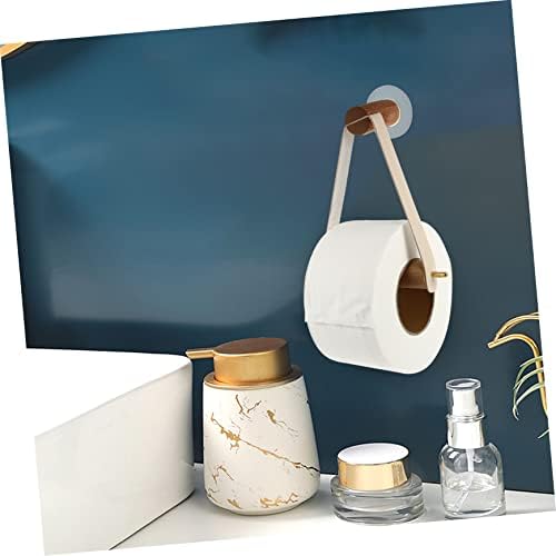 Toilet Paper Holder Wall Mount Storage Rack Durable Space Saving