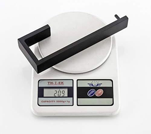 Nolimas Matte Black Stainless Steel Towel Ring Bar 1