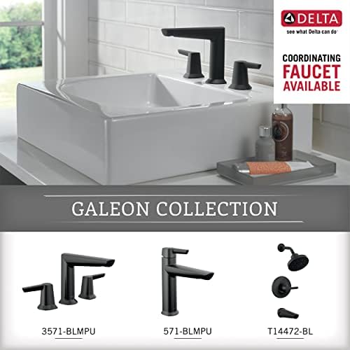 Delta 77235-BL Matte Black Robe Hook 1