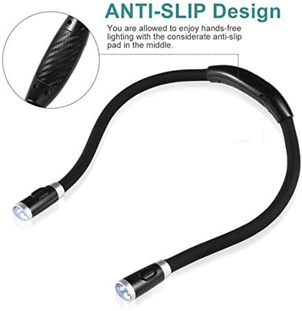 Betensh Rechargeable Book Light for Travel and Reading