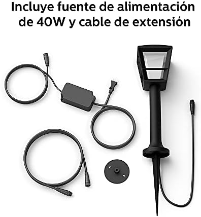 Philips Hue Econic Pathway Light Outdoor Smart Base Kit