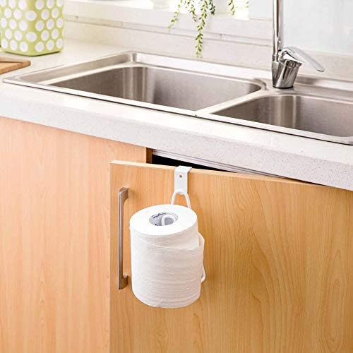Sunyoshine Metal Over The Tank Toilet Paper Holder - White 1