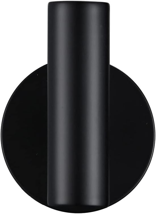 TYZK Black Robe Hook Towel Rail Set