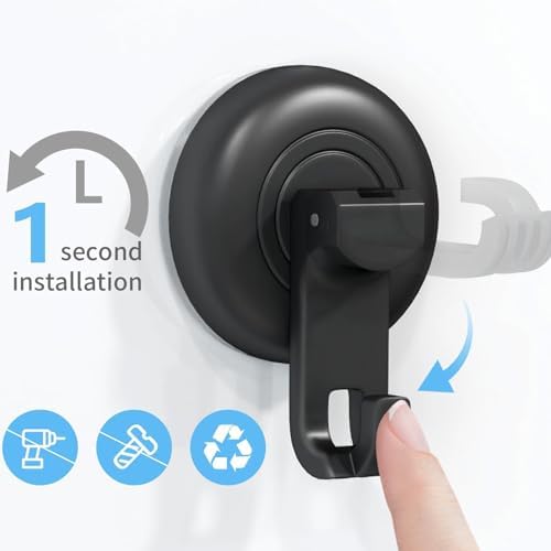 Strong Suction Cup Hooks for Shower Wall
