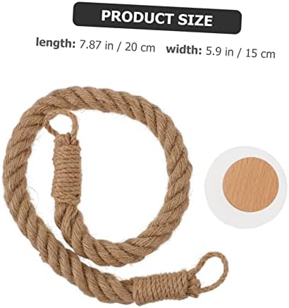 KONTONTY 1Pc Rope Toilet Paper Holder Space Saving 1