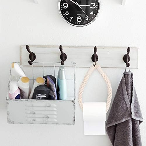 FOYTOKI Hanging Toilet Paper Holder with Rope Wall Mount