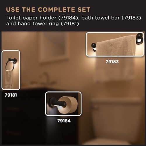 Enbrighten Motion Sensing Towel Ring with Night Light