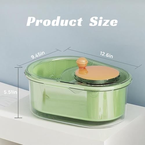 Uptiar Fruit Cleaner Spinner Washer Pro - Green 1