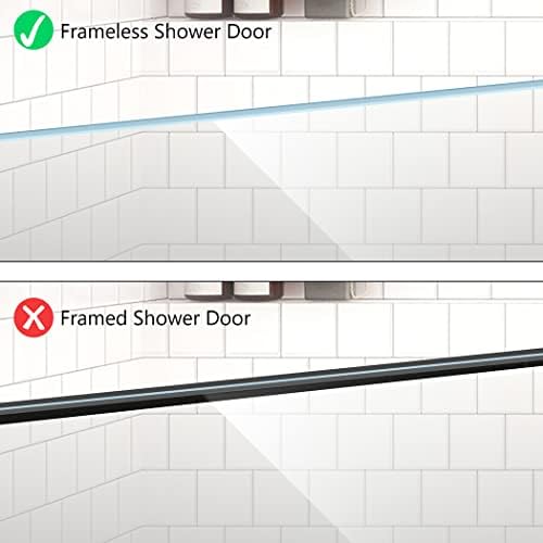 NINETREX Shower Door Hooks 4 Pack Silver