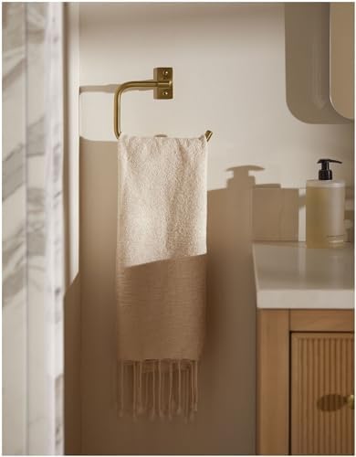 Kohler K35928-SN Castia Towel Ring 7-12 Polished Nickel