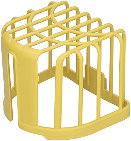 Jwthee Yellow Toilet Paper Holder with Drainage and Ventilation