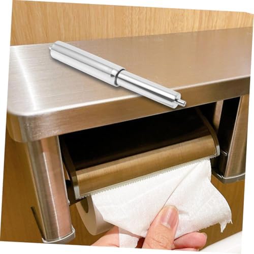 NUOBESTY 4Pcs Telescopic Toilet Paper Holder Replacement Rods