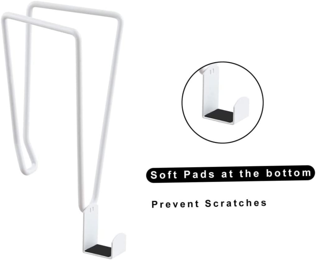 Wedhapy Toilet Paper Holder Over The Tank - White