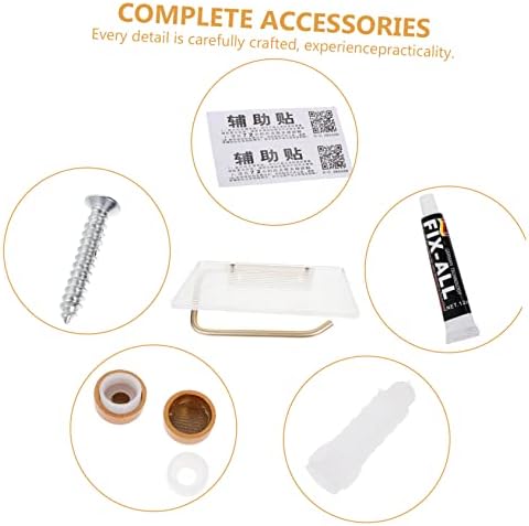 ARTIBETTER Modern Wall Mounted Toilet Paper Holder with Shelf